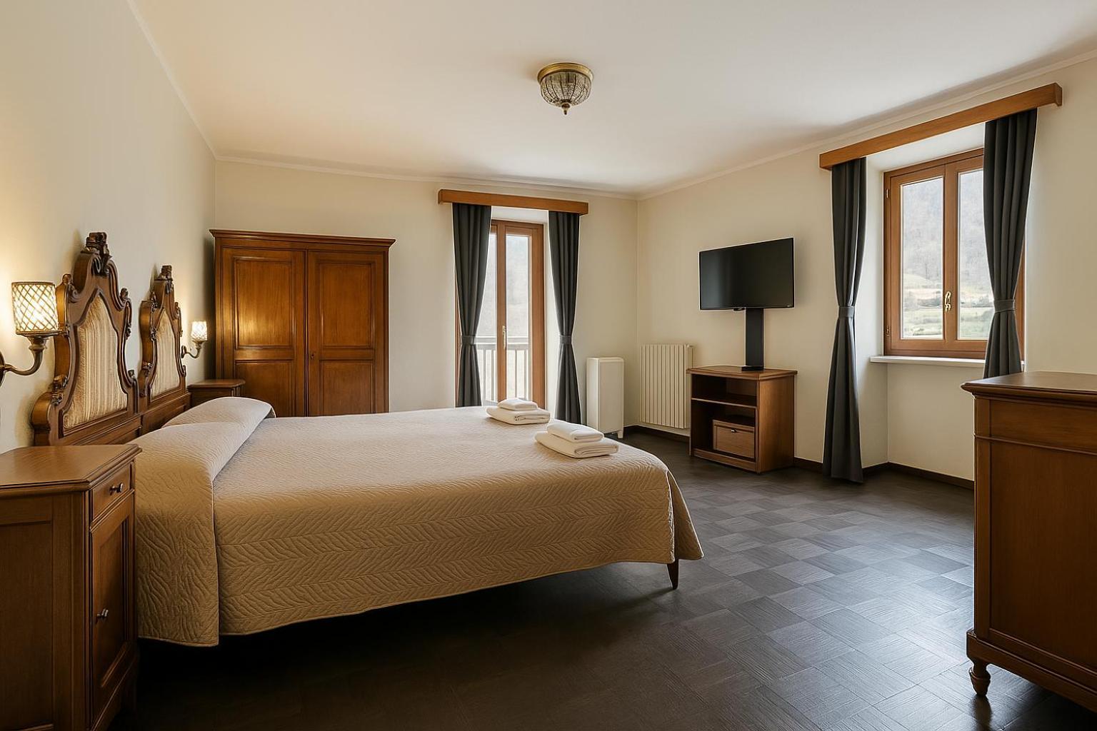 Albergo Locanda Corona Ballino Buitenkant foto